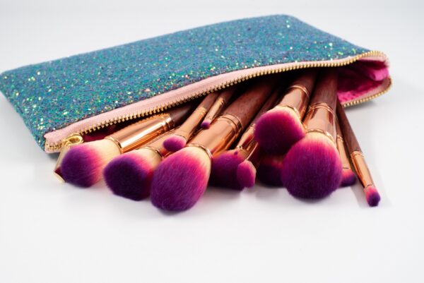 Galaxy purse with brushes